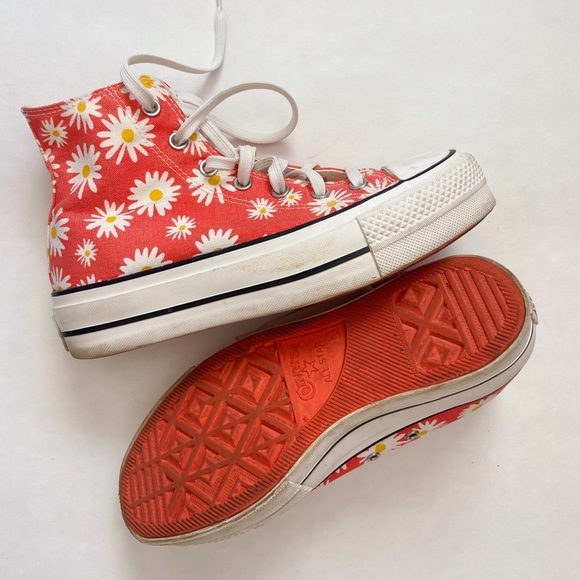 daisy high top platform converse